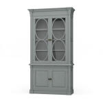 Fiona 4 Door Display Cabinet W/ Glass Shelves