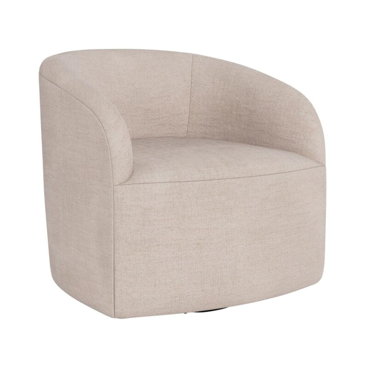 63c09c0d84ea460df052c24d6aa7afae Tranquility - Miranda Kerr Home Exhale Swivel Chair -Special Order - Image 1