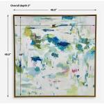 Abstract Reflections Framed Canvas Art Art 13