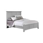 Bonanza Full ,Queen, & King Mansion Bed - Grey Finish