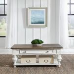 Weekender Coastal Living Home Collection St Kitts End Table End tables Cream 11