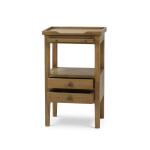 Eton 2 Drawer Side Table W/ Pull Out Shelf - Image 6
