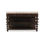 Soluna Kitchen Island W/ Butcher Block - Image 6