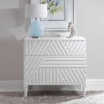 Colby 3 Drawer Chest, White Chests Chests 16