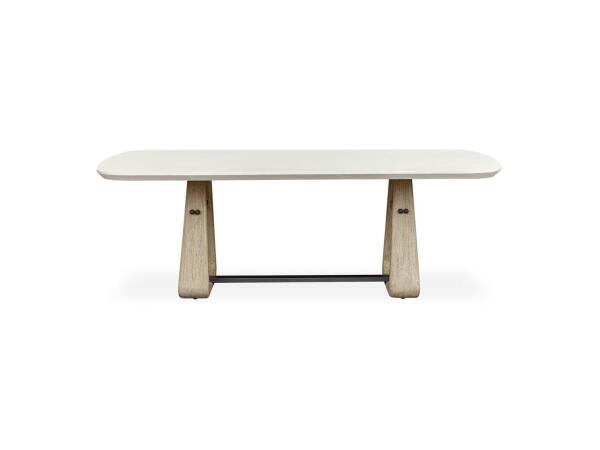 Circa Indoor-outdoor Dining Table, 2 Cartons Outdoor Dining Tables Cream