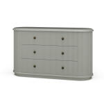 Kraton 3 Drawer Oval Dresser