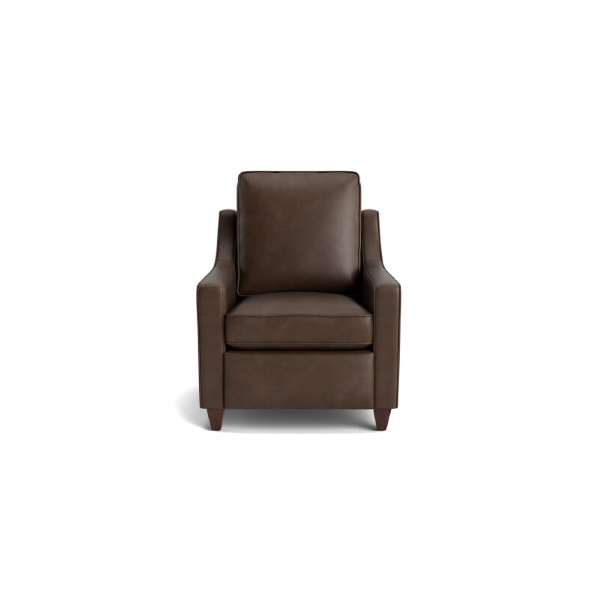 6450782abf329f906c981ba438943a98 Magnificent Motion Leather Slope Arm Power Wall Recliner - Image 1