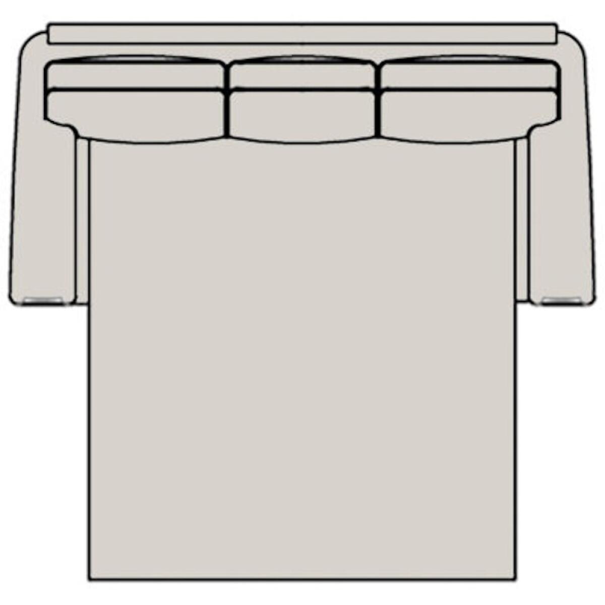 64c4a63d758e903259d64922a0cad84e Sterling Queen Sleep Sofa Air Dream 221-69 - Image 1