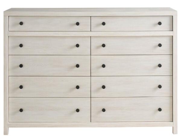 Dwell River Rock Ten Drawer Dresser Dressers Cream 9