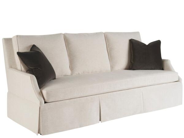 Jacqueline Skirted Sofa Sofas Cream 8