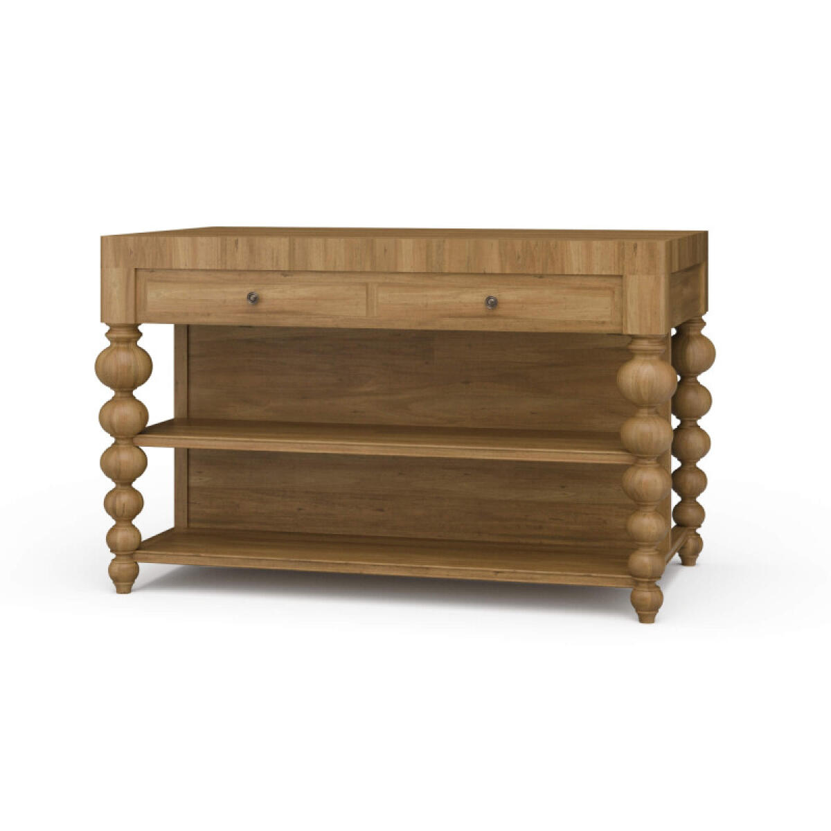 653360c1528abc59c691b8100d554bb6 Soluna Kitchen Island W/ Butcher Block - Image 1