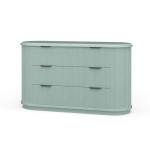 Kraton 3 Drawer Oval Dresser