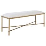 Avenham Bench, Gold - Image 6