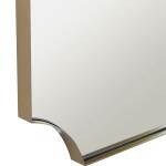 Lennox Mirror, Brass Mirrors Brass 16