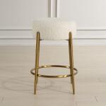 Arles Counter Stool, Brass Barstools Barstools 14