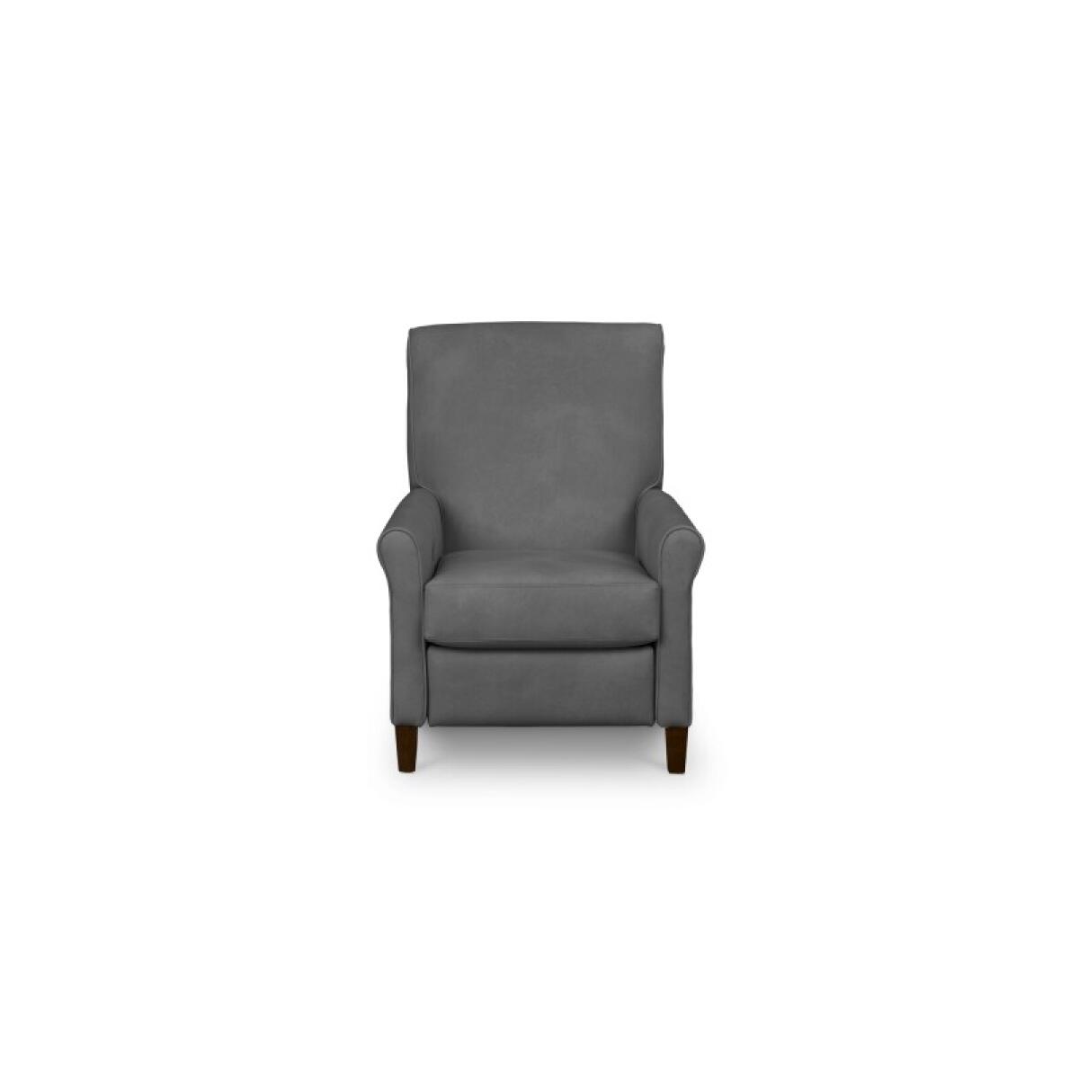 65f504e4b171154a2d70f5307bb395d2 Nelson Leather Sock Arm Lay Flat Power Recliner - Image 1