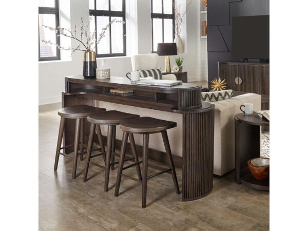 City View 4 Piece Set Table Sets Brown