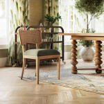 Linea Dining Chair W/ Rattan Back - Image 3