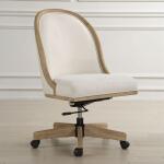 Lithe Desk Chair Office Chairs Cream 17