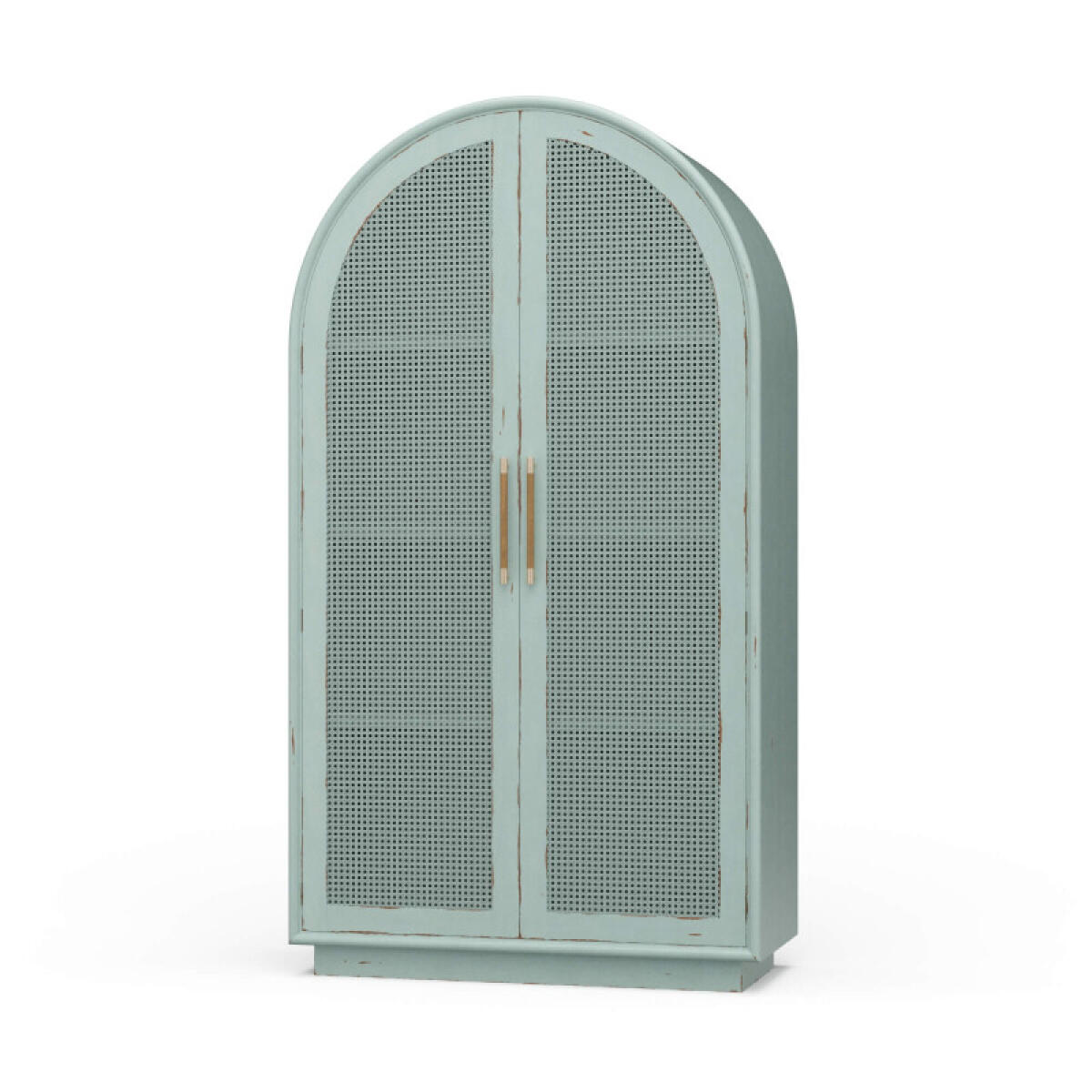 669e28728f165053c58c1b4805af3bfa Vannes Wardrobe W/ Rattan Door - Image 1