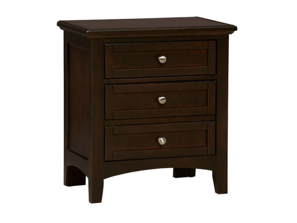 Bonanza 2-Drawer Nightstand Nightstands BB27 Merlot