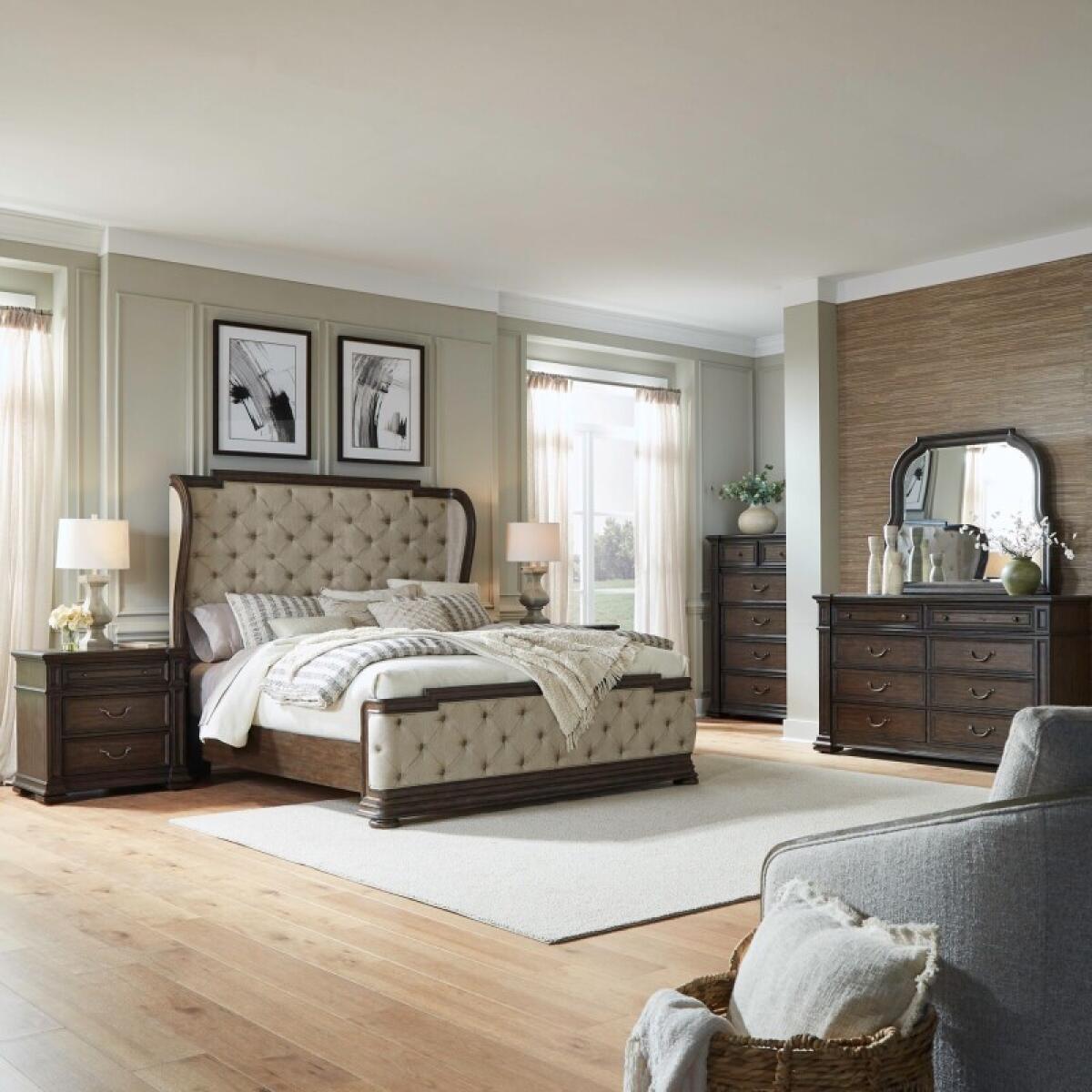 Provence Park Queen Shelter Bed, Dresser & Mirror, Chest, Night Stand Bedroom Sets Bedroom Sets 2 Provence Park Queen Shelter Bed, Dresser & Mirror, Chest, Night Stand Bedroom Sets Bedroom Sets 2