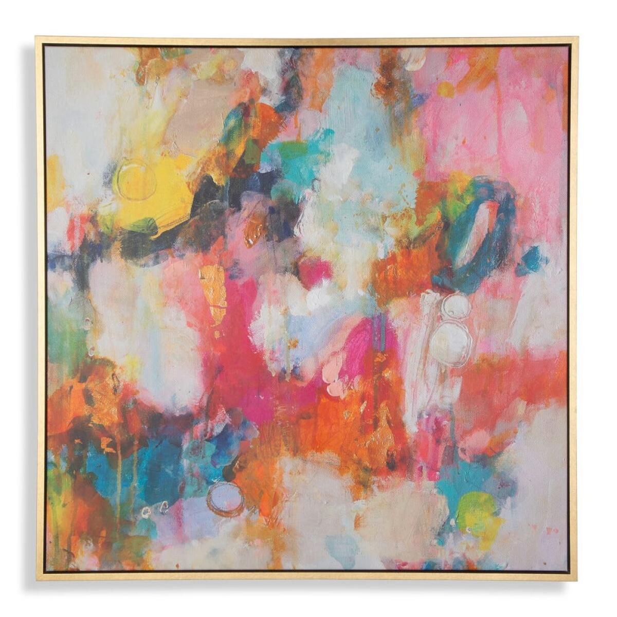 670913fb52d22cb59372e4e50d1cb79a A Colorful Mindset Framed Canvas - Image 1
