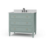 Cholet Single Vanity W/ Sink & Marble Top