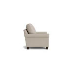 True Custom™ True Custom® Leather Roll Arm Accent Chair - Image 3