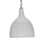 Hampton Rattan Pendant Large Lighting Bramble 14