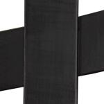 Gridlines Metal Wall Decor, Black Wall Decor Black 12