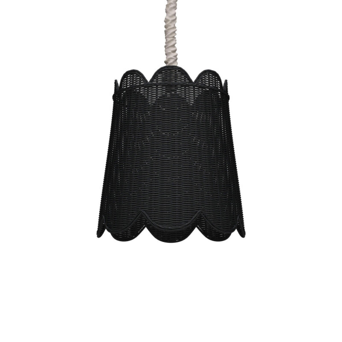 676a5f6fdce8a10e6822e76cfc865a4a Scalloped Rattan Pendant - Image 1