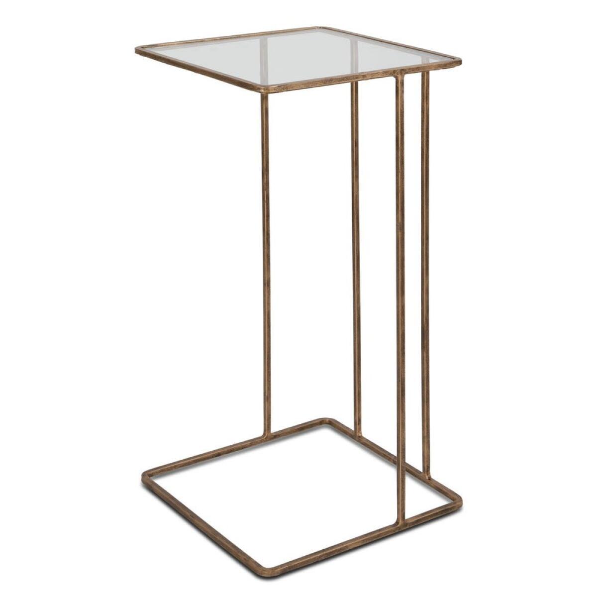 Cadmus Accent Table, Gold Chairside Tables Chairside Tables 2 Cadmus Accent Table, Gold Chairside Tables Chairside Tables 2