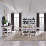 Farmhouse 5 Piece Gathering Table Set Dining Sets Dining Sets 11