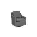 Sloan Leather Slope Arm Swivel Chair