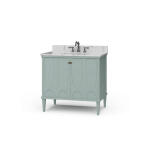 Eclipse Single Vanity W/ Sink & Marble Top