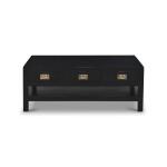 Kagu 6 Drawer Coffee Table W/ Shelf - Image 4