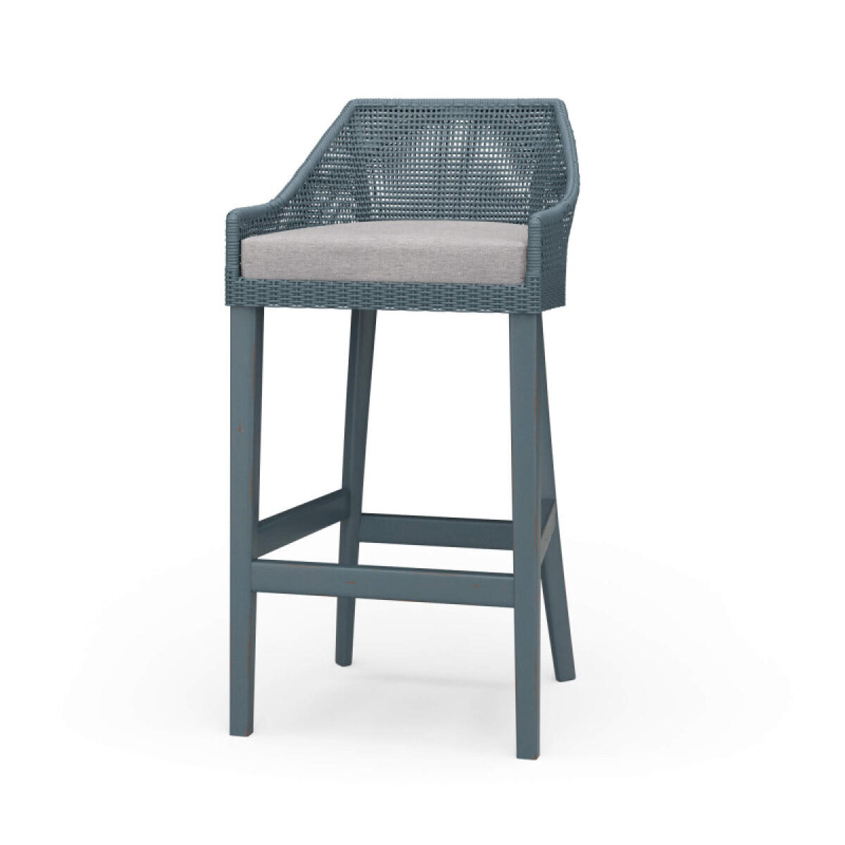 67fc163c9bbeb9c5d8e9fefe18a1fff9 Savanah Rattan Barstool W/ Seat Cushion - Image 1