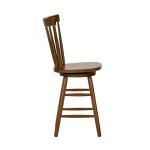 Creations 24 Inch Swivel Counter Chair - Tobacco - Image 5