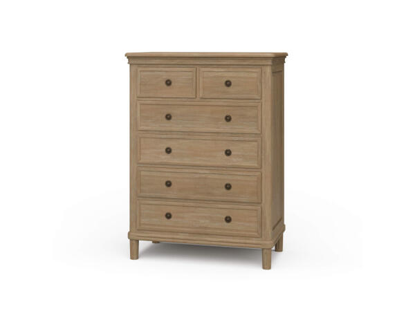 Hayward 6 Drawer Tall Boy Dressers Bramble