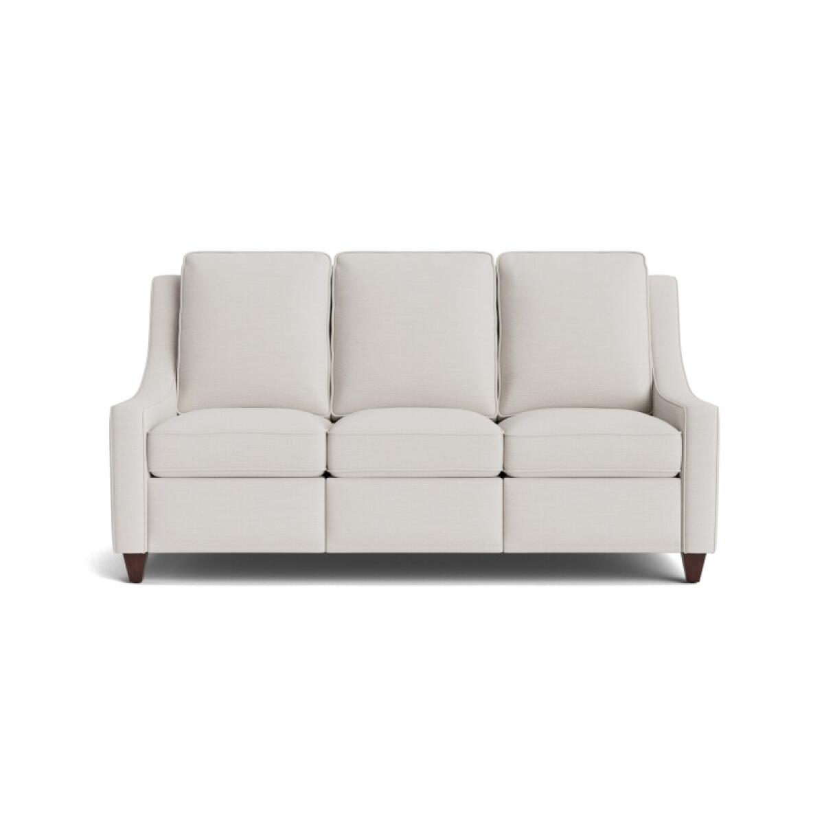 68318415c59587f47535ebce82522cf4 Magnificent Motion Slope Arm Reclining Sofa - Image 1