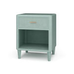 Lexington 1 Drawer Bedside Table W/ Rattan