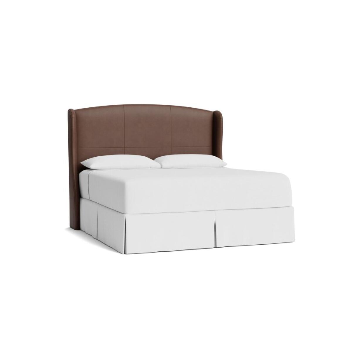 684ac62e9d33e25dd4c8b0ffb91bf05e Paris Leather Upholstered Bed - Image 1