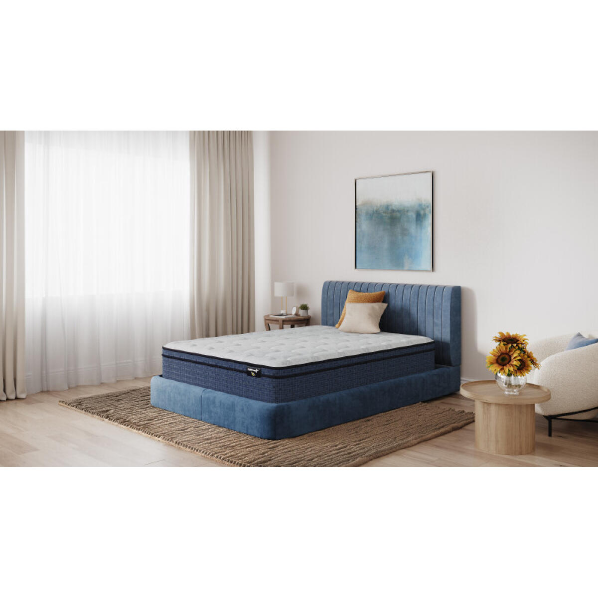 687a85d2b50946d00689b1c796ea75f6 Cleona Plush Euro Top - Image 1