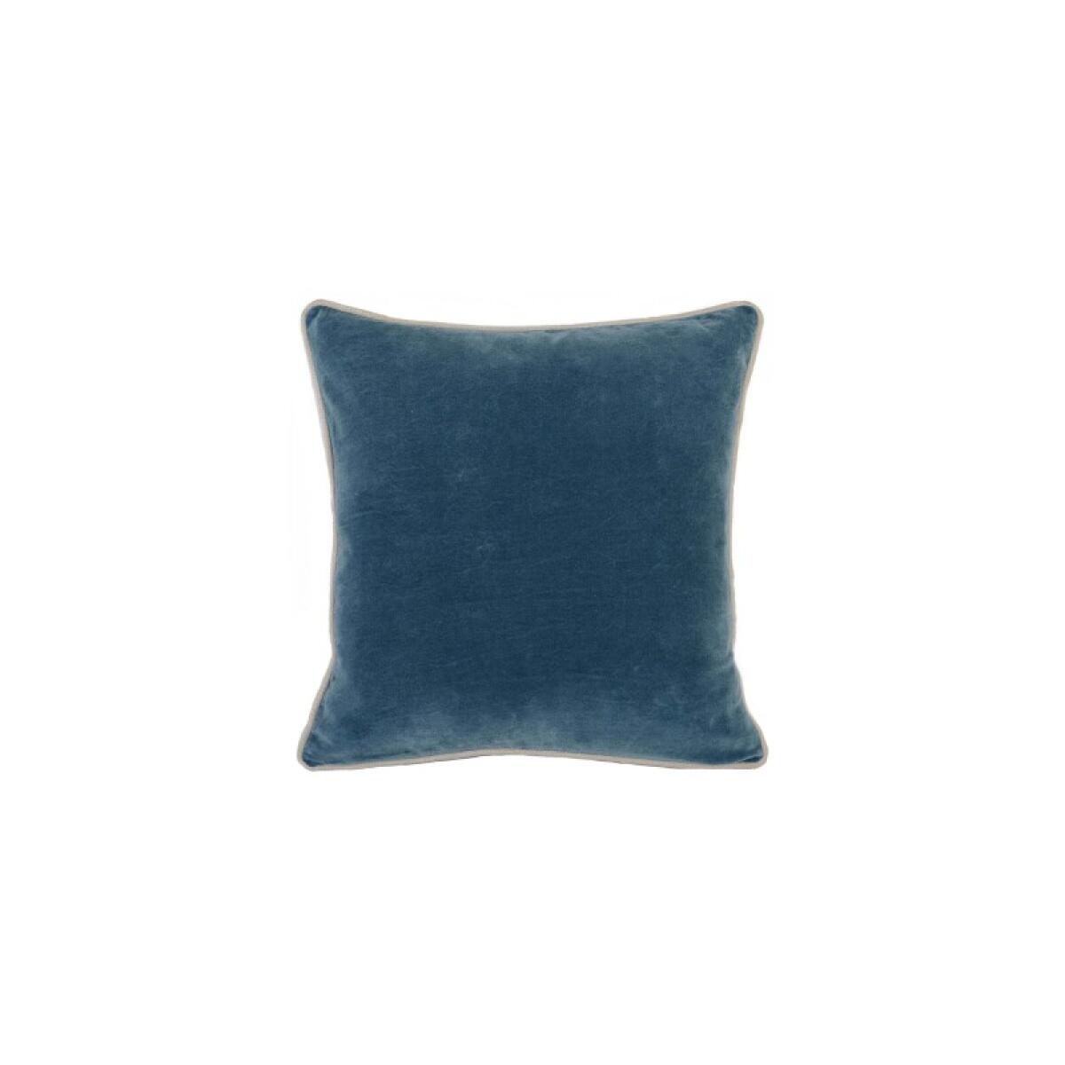 68cb69257e7dc2cc63b903efb220f989 Heirloom Velvet Marine 18" x 18" Square Pillow Cover + Insert - Image 1