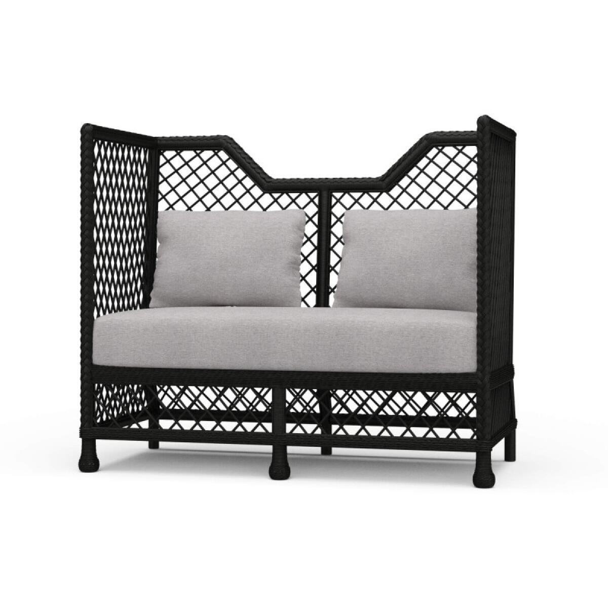 69024d6fa682fa8f1452671d0ebb1f67 Rabana High Back Rattan Loveseat - Image 1