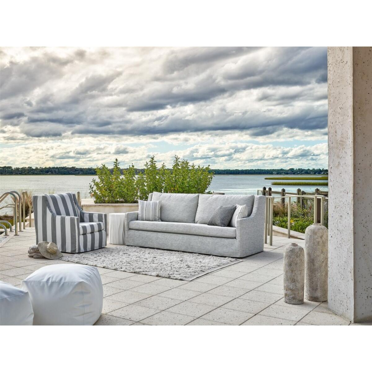 Hudson Outdoor Sofa 93 – Special Order Sofas Gray 2 Hudson Outdoor Sofa 93 – Special Order Sofas Gray 2