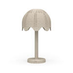 Scalloped Rattan Table Lamp - Image 2