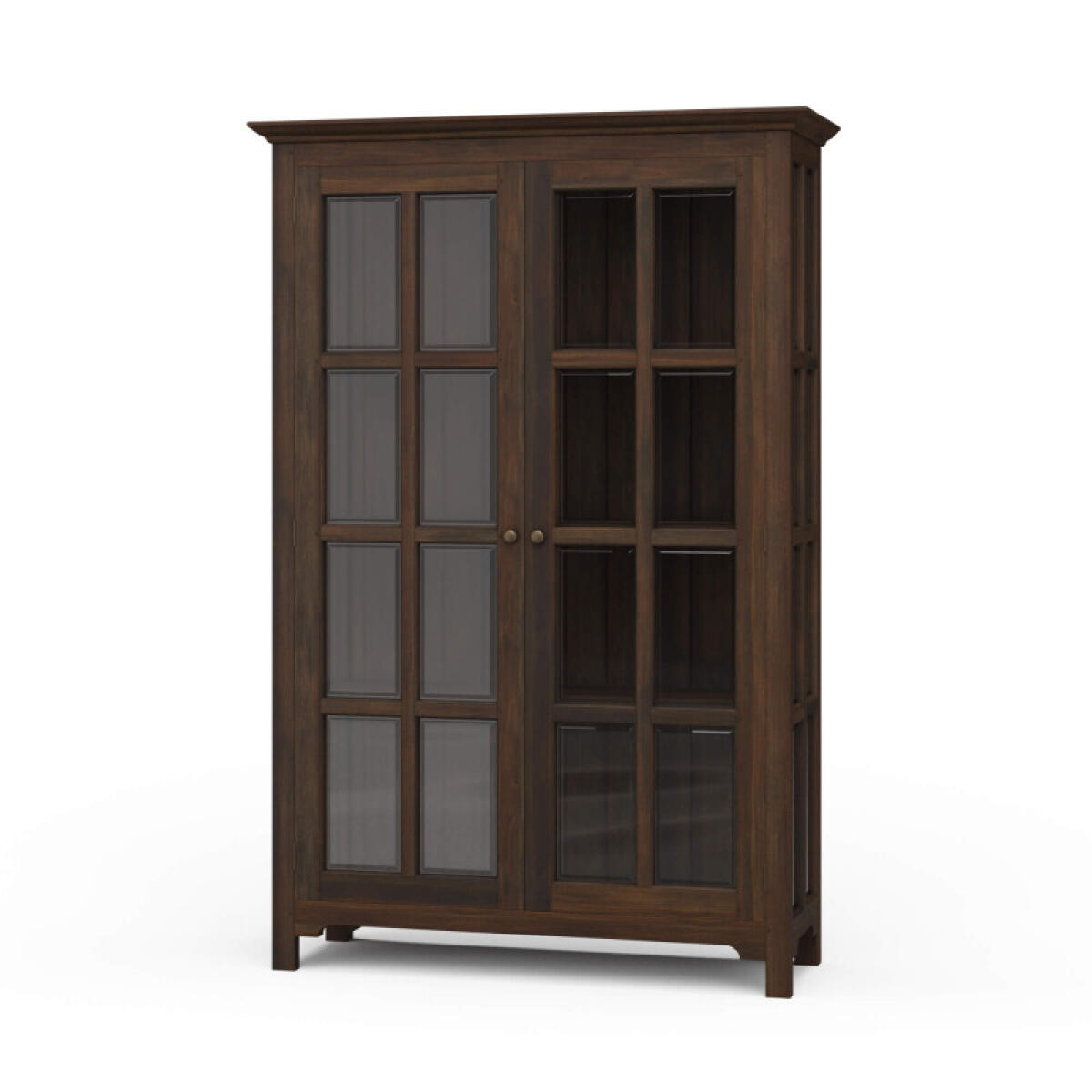 691ed213f3714e0f09d8406adeb91a1d Aries Glass Door Bookcase - Image 1