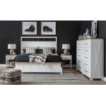 Complete Two Tone Panel Bed Ca King 6/0 Beds Beds 14